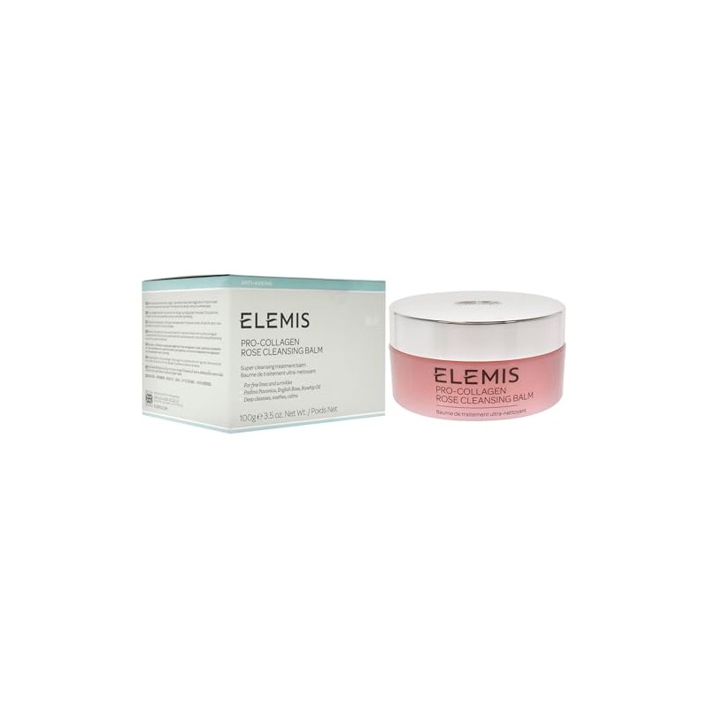 ELEMIS Pro-Collagen Rose Cleansing Balm, Soothing Cleansing Treatment Balm, 105
