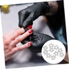 WOONEKY 10pcs Star Shape Nail Charms Rhinestone Manicure Jewelry for