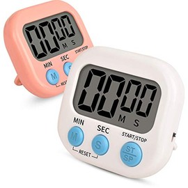 Mitlker Timer for Kids,Large Classroom Timer Magnetic,Loud Ring,Stand for Kitchen,Cooking,Classroom,Bathroom,Teachers,Kids