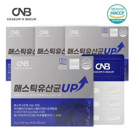 채움앤비움 매스틱 유산균 UP 4박스 6개월분 Chaeum & Biome Mastic Probiotics UP 4 Boxes 6-Month Supply