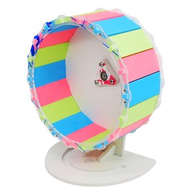 GKYZBB 7.3 inch Colored Hamster Wheel, Suitable for Small Animal Exercise Wheels