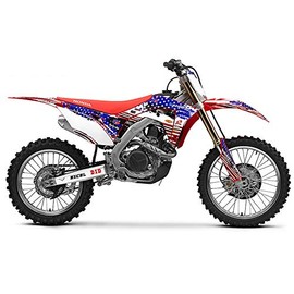 1996-2002 CR 80 Merica USA Senge Graphics Complete Kit Compatible with Honda