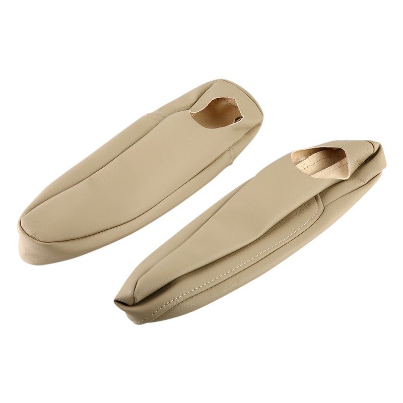 A Pair of PU Leather Car Front Seat Armrest Cover
