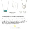 Kendra Scott Davie Stud Earrings in Sterling Silver, Fine Jewelry
