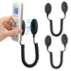 WALLFID Magnetic Remote Control Holders with Spring Ropes - Safely