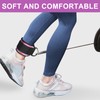 Cable Kickback Ankle Strap and Ankle Straps,Gym Straps, Padded 48cm