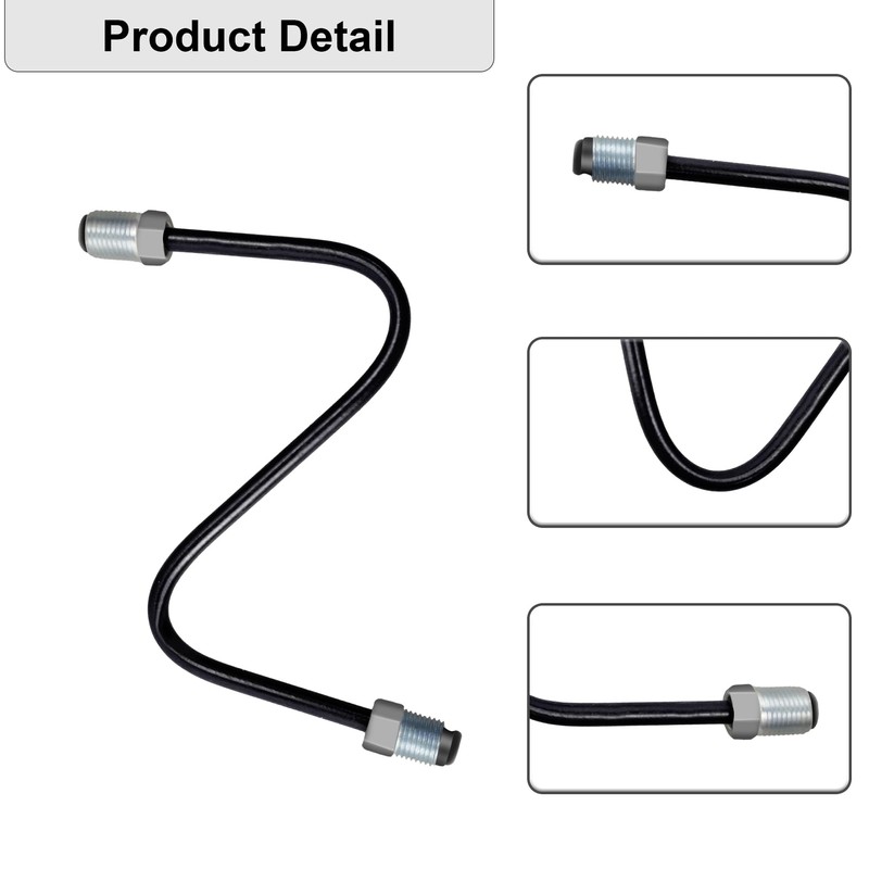 Yojunauto Front Brake Tube Caliper To Flex Hose NO.8 Compatible
