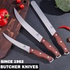 Naitesen 3PCS Professional Butcher Knives Set, BBQ Brisket Beef Slicing