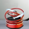 Car Aromatherapy Solar Energy Suspended Crystal Ball Rotating Car Aroma