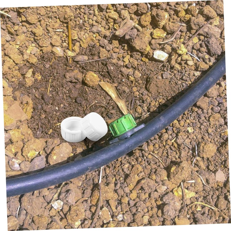 BESPORTBLE 20 Pack PVC Pipe End Cap Plug Leakproof Sprinkler