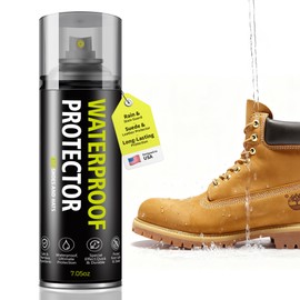MOYAMUTU Shoe Protector Spray: Rain Stain Dirt Waterproof Shoe Spray, Nano Protection for Sneaker Suede Leather Boot Hat(7.05Oz)