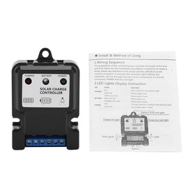 PWM Intelligent Smart Solar Energy Discharge Charge Controller Regulator HS-5S11.1V/22.2V 10A