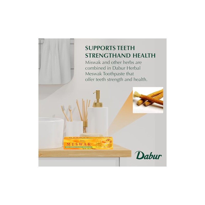 Meswak Complete Oral Care tooth paste 200g by Dabur