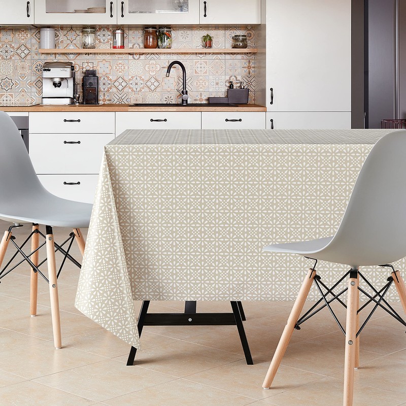Wipe Clean Tablecloth - Rectangle 200x140cm | 78x55in For Rectangular