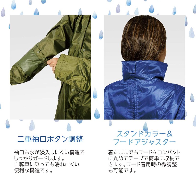 Mac Raincoat (Water Resistance: 39.4 inches (10,000 mm) H2O) (Permeability: