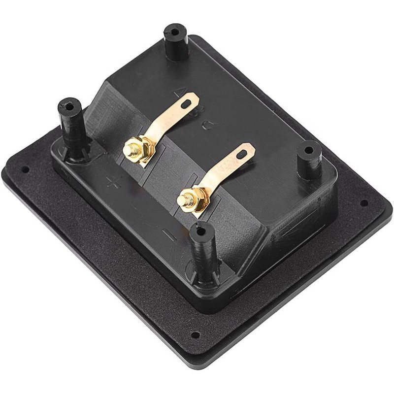 cablepelado Set of 2 Square Speaker Terminals
