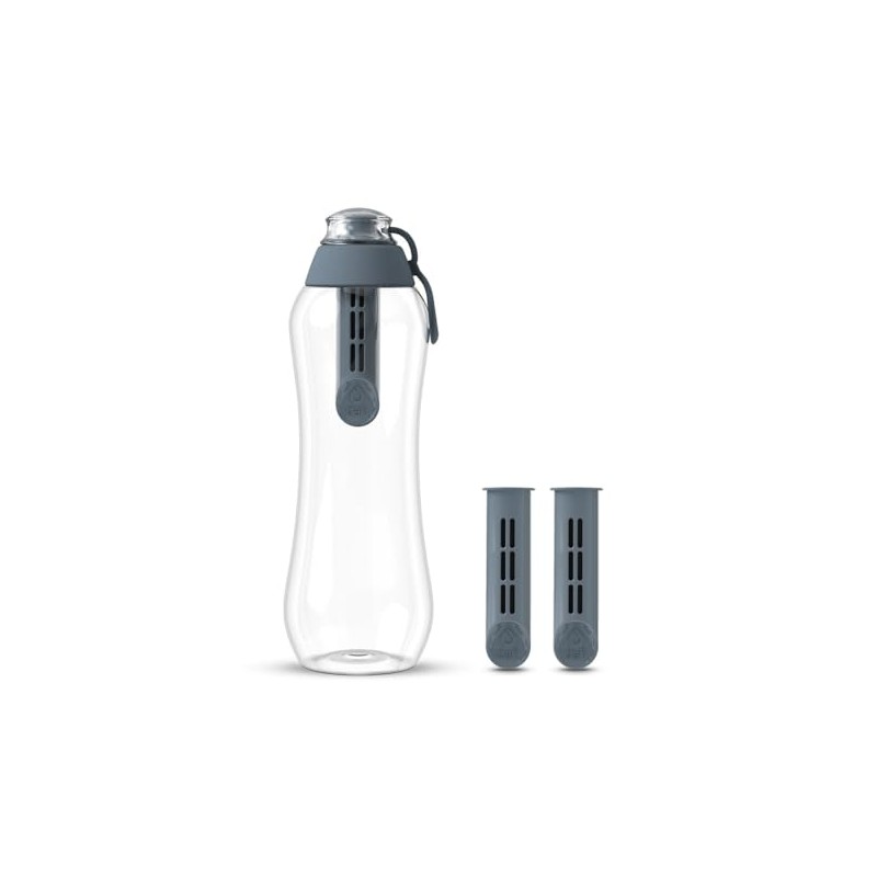 Filtered Water Bottle with Carbon Filter, 700 ml Capacity, 2