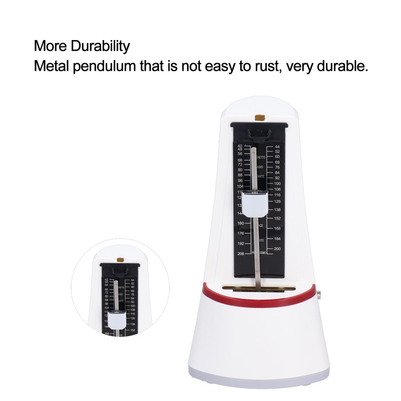 Mechanical Metronome Standard Universal Musician for Piano Guitar Violin Ukulele