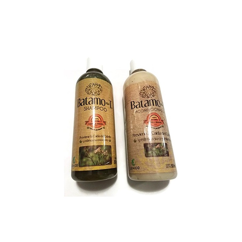 Prevent and Control Hair Loss Set of Batamo-T Shampoo and