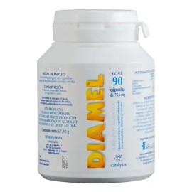 Diamel Catalysis Suplemento Nutricional 90 Cápsulas Para Control de Glucosa                                                                           