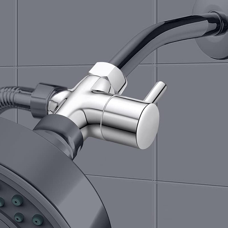G1/2" Shower Diverter Valve - 3-Way Shower Splitter with Rubber