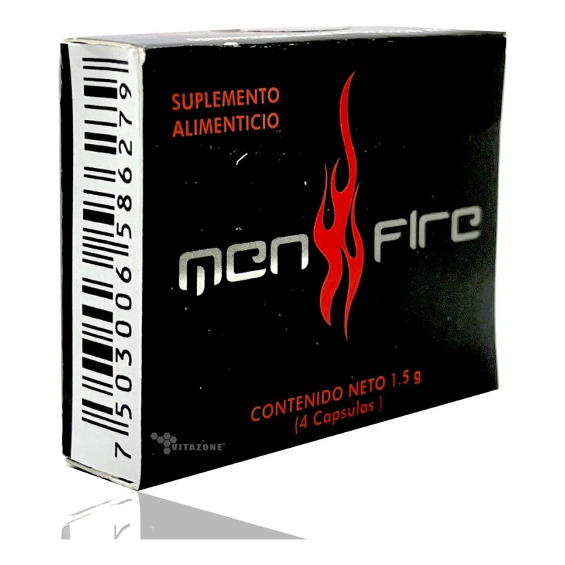 Men Fire (energizante) 4 Cápsulas Protgt
