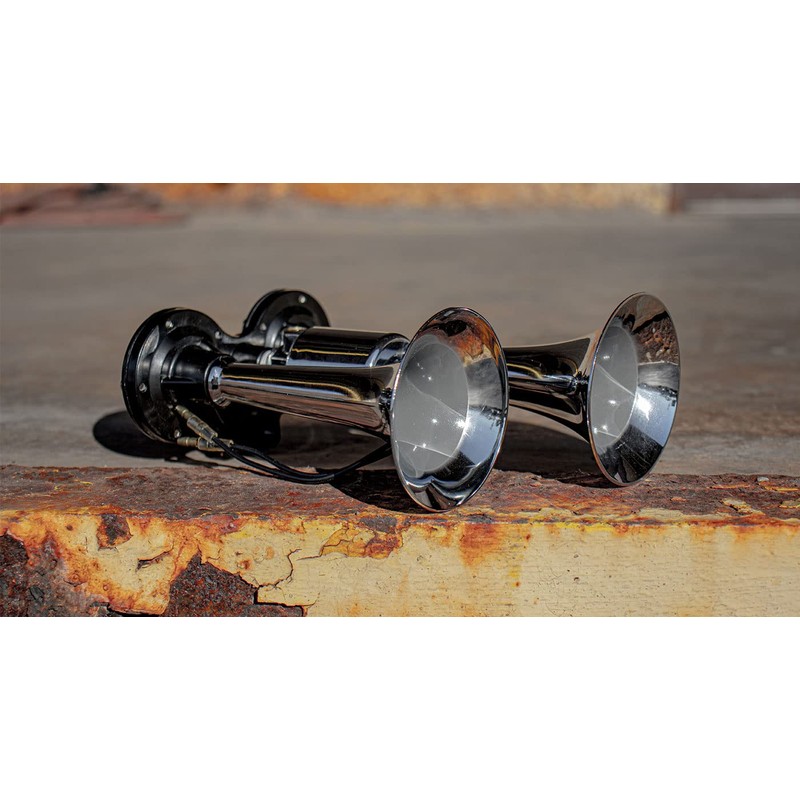 Hornblasters Spocker 12/24 Volt Air Horn Only - 2 Compact