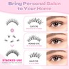 Glowing Win Cluster Lashes Individual Eyelashes 190PCS 40D Lash Clusters