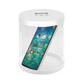 Aistuo Time Locking Container, For People Who Can't Stand Smartphone Addiction Countermeasures, Abstinence Box, Non-Smoking, Perfect for Overdoing Smartphone and Games (White)