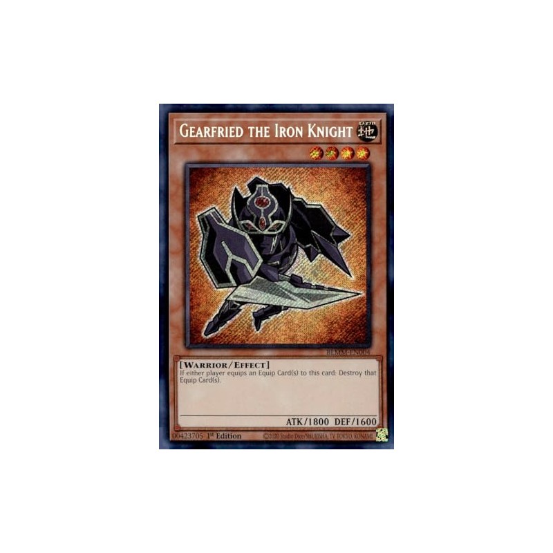 Gearfried The Iron Knight - BLMM-EN004 - Secret Rare -