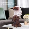 Resin Craftwork Craft Animal Sculptures Decorative Ornament Home Office DecorationEagle