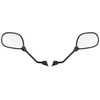 バイクパーツセンター(Bike Parts Center) バイクミラー 7号:8mm 左右セット ヤマハ原付スクーター楕円 6013