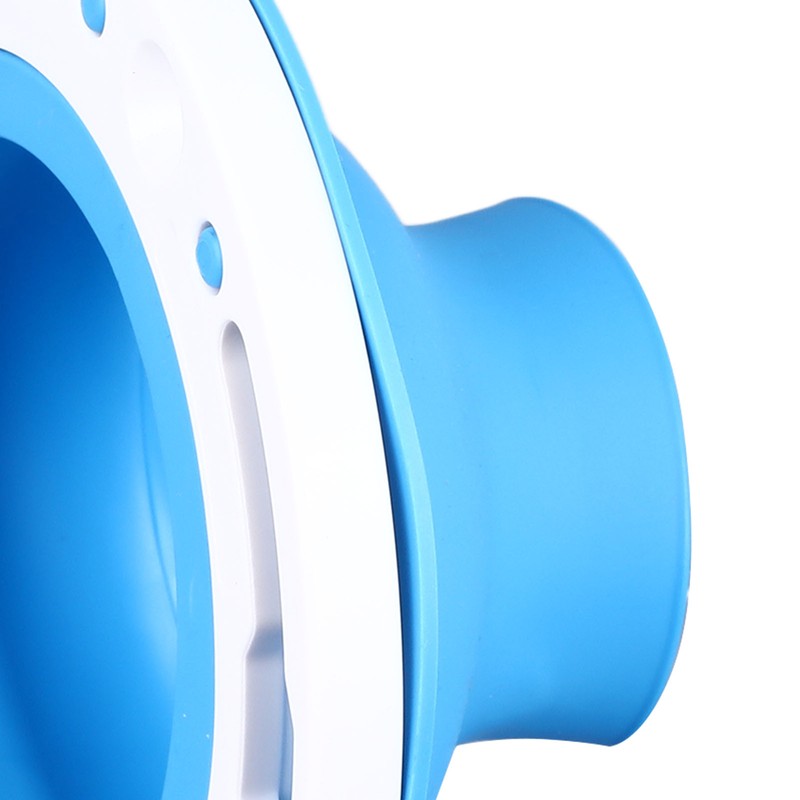 Toilet Flange Repair Kit Blue Durable Silicone ABS Easy Installation