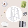 QINGQIU Cutting Board Stand, Large Capacity, Stable, Durable, Hygienic, Cutting