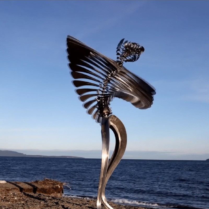 Wind Spinner Metal Man Shape Wind Spinners Wind Mills Decorative