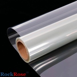 UV 99% Security and Safety 8 Mil Clear Window Film Shatterproof Anti Shatter Tempered Glass Film for Home and Office Windows (24 in x 20 FT)