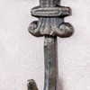 levandeo Set of 4 Lily Wall Coat Racks Cast Iron