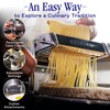 Nuvantee Pasta Maker with 7 Adjustable Thickness Settings - 2