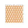 Bonamaison Kitchen Decoration, Tablecloth, Orange, Off White, 140 x 140