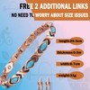 YINOX Magnetic Therapy Arthritis Copper Bracelet for Women, Effectively Relieves