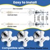 Enhon 3 Pcs Porcelain Handle Set, Compatible with Price Pfister