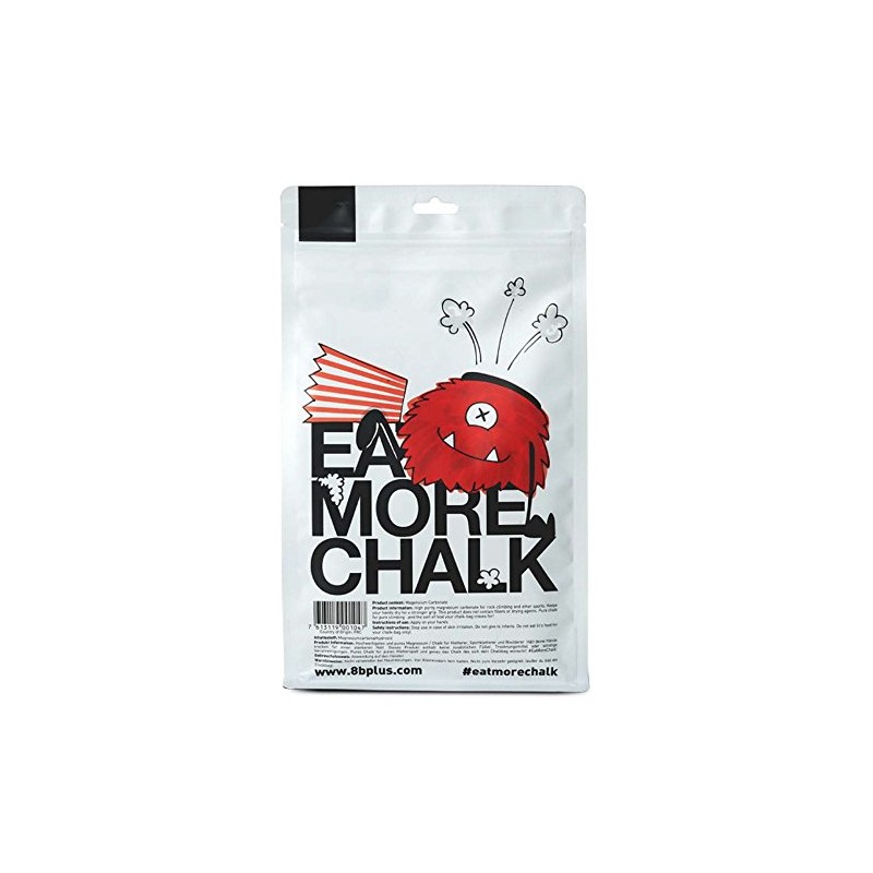 8b+ Chalk Crushed 250g, white