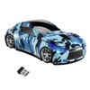 Wireless Mouse, Cool Sports Car Shape Computer Mouse, 2.4 GHz