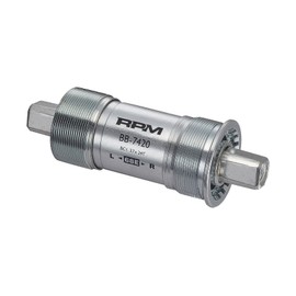 FSA Unisex's Power Pro JIS Bottom Bracket, Silver, 122.5 x 68/73 × 34 mm