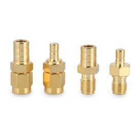 Pissente DAB Car Radio Antenna SMB Adapter, 4 Types of Adapters, Durable and Corrosion Resistant with Perfect Interface Adjustment