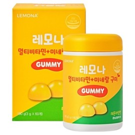 duorock Lemona Multivitamin Mineral Gummies 60 tablets 1 / 레모나 멀티비타민 미네랄 구미 60정 1개