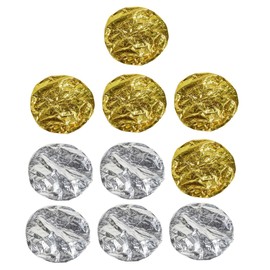 TOVINANNA 10pcs Thermal Hair Treatment Caps for Hair Dyeing and Conditioning Aluminum Foil Evaporation Bonnet Lightweight and Reusable for Salon Use and Home Care