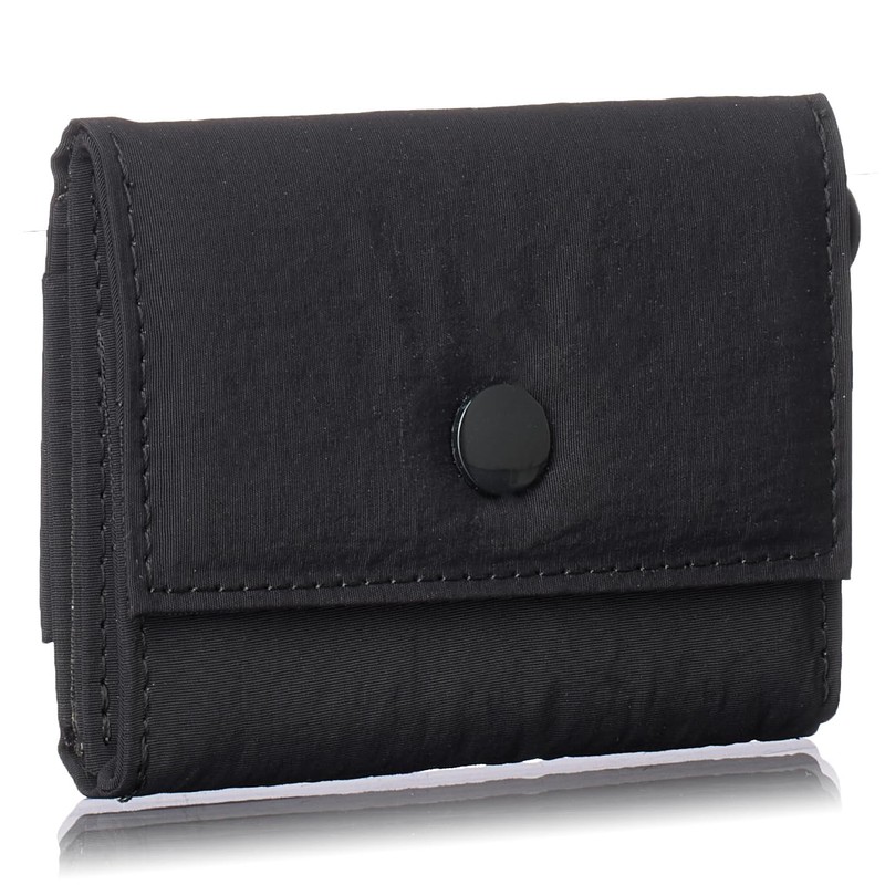 Umbro Trifold Wallet for Men and Women with Neck Strap,