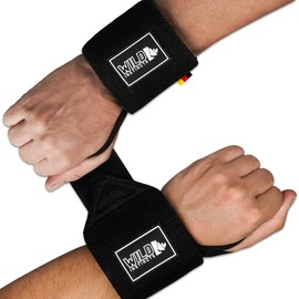 Wild Instincts® Premium Wrist Bandages for Strength Training | Fitness Accessories | Wrist Support Fitness | Gym Wrist Bandage | Wrist Wrap | Wrist Bandages Fitness