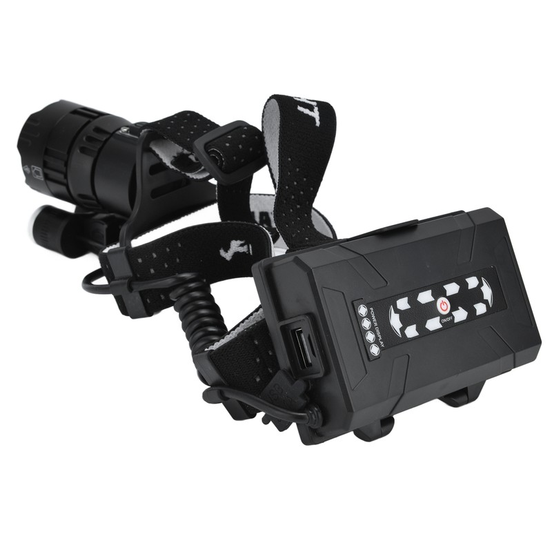 XHP160 Strong Headlight USB Charging Adjustable Waterproof Head Mounted Telescopic
